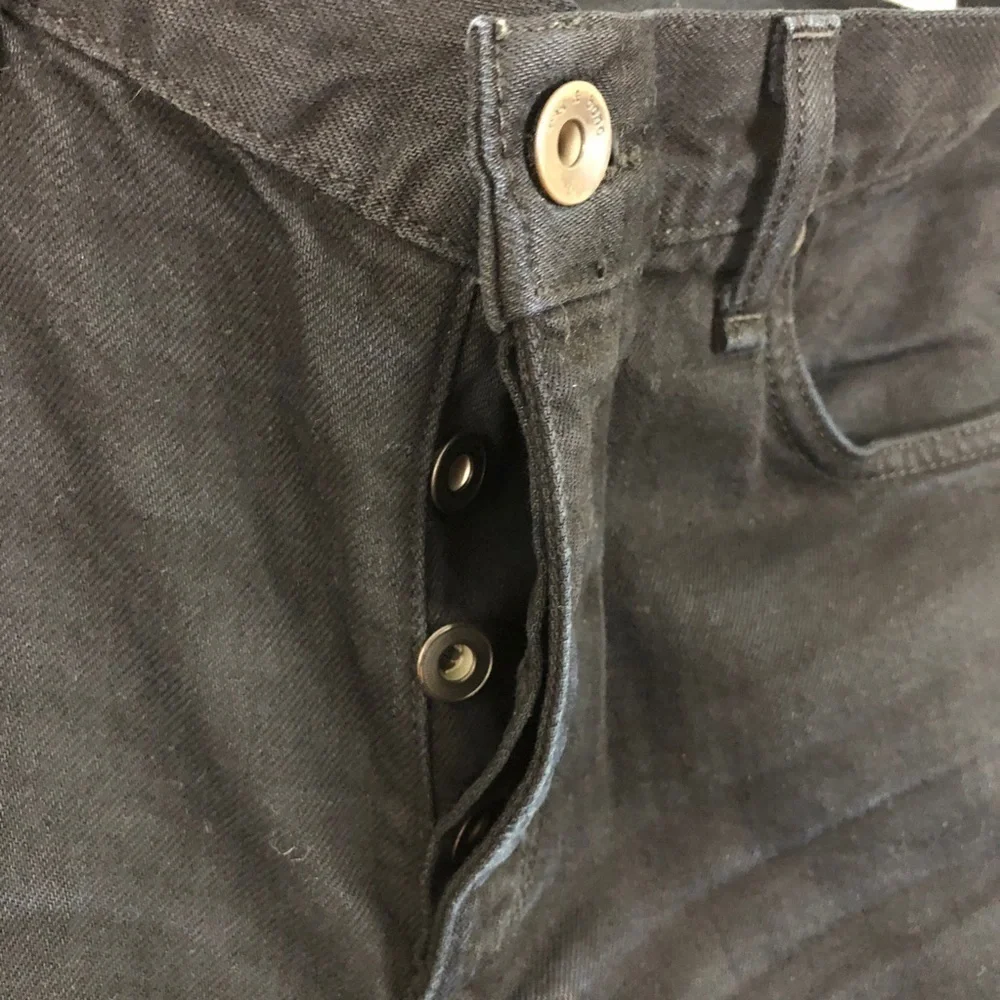 Rag & Bone Black Resin Fit2 Skinny Slim Jeans 30